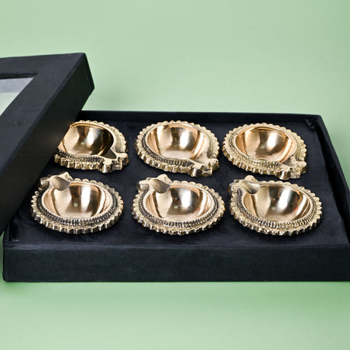 Samskara Home Prabha Diyas (Set of 6)